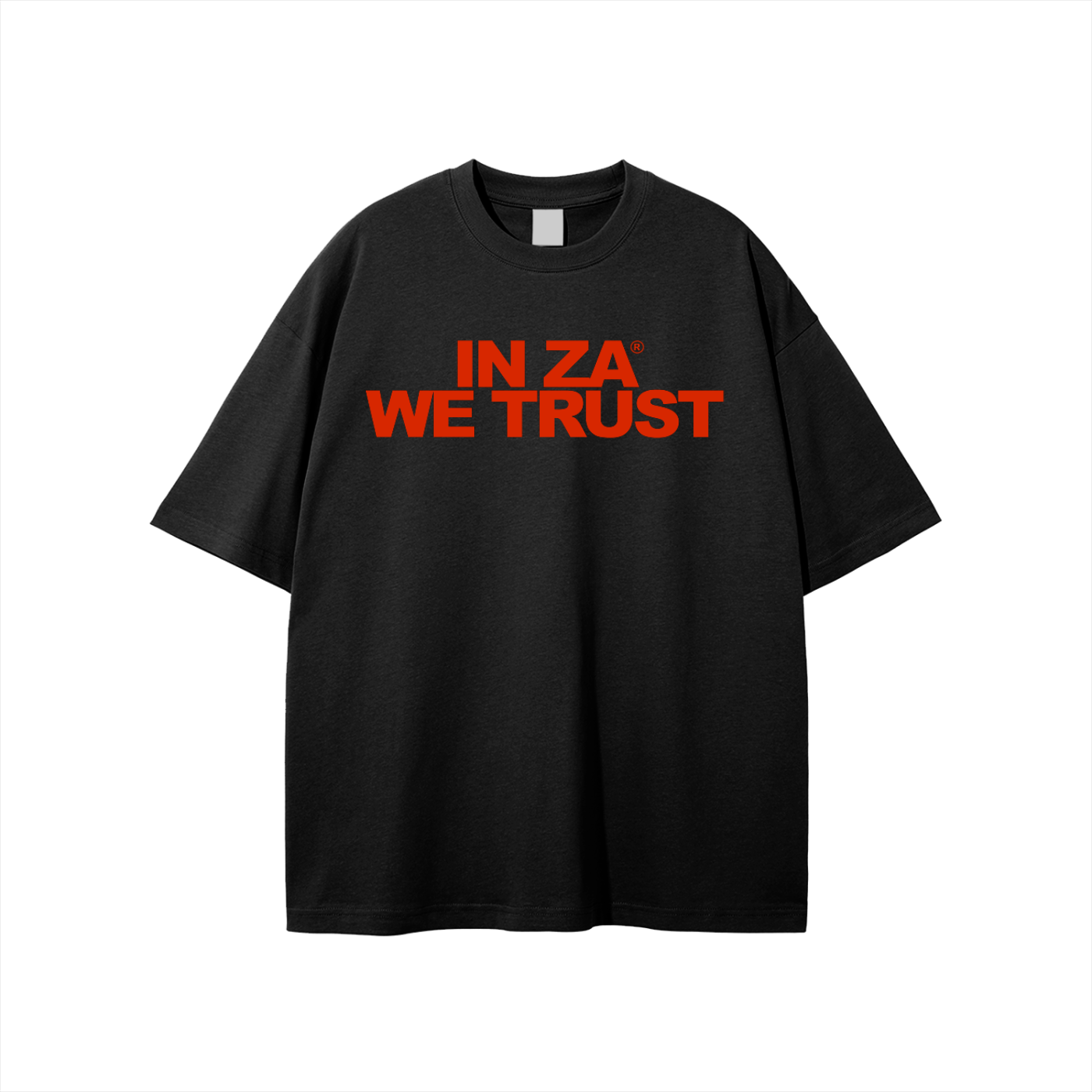 InZaWeTrust Black & Red Unisex T-shirt